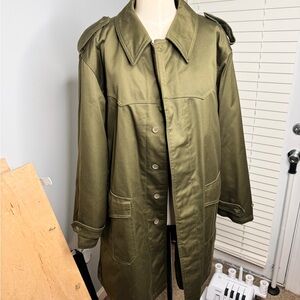 Army trench coat sz XL